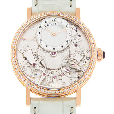 Breguet Tradition Dame Automatic Ladies Watch 7038BR/18 7038BR/18/9V6.D00D (arb977)