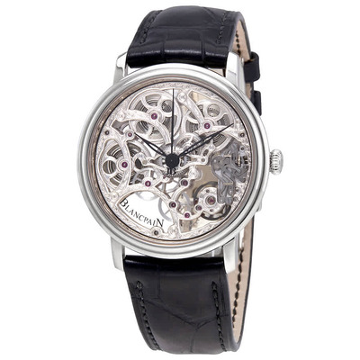 Blancpain Villeret Men's Watch - Ref 6633-1500-55B (black, arb655)