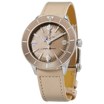 Breitling Superocean Heritage Automatic Iced Latte Dial Ladies Watch A10340A41A1X1 (arb1708)