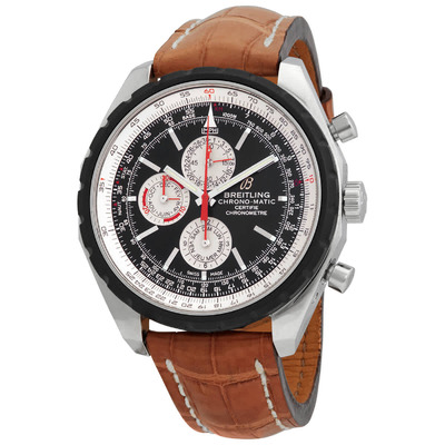 Breitling Navitimer Chronomatic Automatic Chronometer Black Dial Mens Watch - Ref A1936002/B963.760P.A20BA.1 (black, arb719)