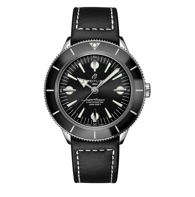 Breitling Superocean Heritage 57 Mens Automatic Black Dial Watch A10370121B1X2 (black, arb676)
