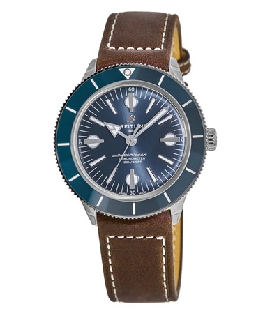 Breitling Superocean Heritage 57 Mens Automatic Blue Dial Watch - Article: A10370161C1X1 (blue, arb677)