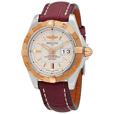 Breitling Galactic Automatic Silver Dial Mens Watch C49350L2/G701.720P.A18BA.1 (arb1117)