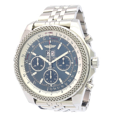 Breitling Bentley 6.75 Chronograph Automatic Grey Dial Mens Watch A4436212/F544.990A (arb1057)