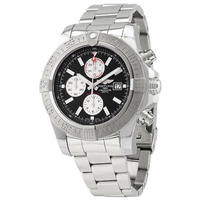 Breitling Super Avenger II Chronograph Automatic Chronometer - BC29/168A (black, arb1108)