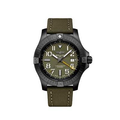 Breitling Avenger Automatic Chronometer Green Dial Mens Watch V323952A1L1X1 (black, arb1800)