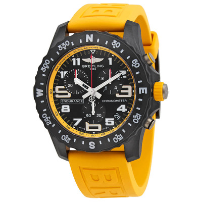 Breitling Endurance Pro Chronograph Quartz Black Dial Mens Watch X82310A41B1S1 (black, arb1807)
