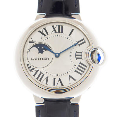 Cartier Ballon Bleu Automatic Silver Dial Mens Watch WSBB0029 (blue, arb2448)