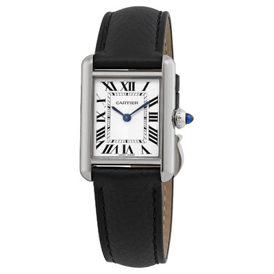 Cartier Tank Quartz White Dial Ladies Watch WSTA0042 (black, arb2008)