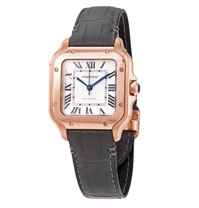 Cartier Santos de Cartier Medium Automatic Ladies Watch WGSA0012 (black, arb2583)