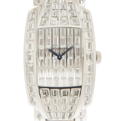 Chopard La Strada 419204-1109 Automatic Diamond Silver Dial Ladies Watch 419404 1109 (blue, arb2572)