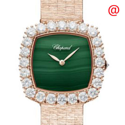 Chopard L Heure Du Diamant Automatic Diamond Green Dial Ladies Watch 10A386 10A386 5111 (arb1601)