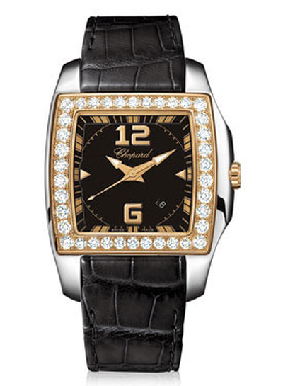 Chopard Two O Ten Black Dial Diamond Edition, Ladies Watch 138473-9001 (black, arb1456)