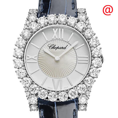 Chopard L'Heure Du Diamant Automatic Diamond Silver Dial Ladies Watch 139411-1414 139419 1414 (blue, arb1465)