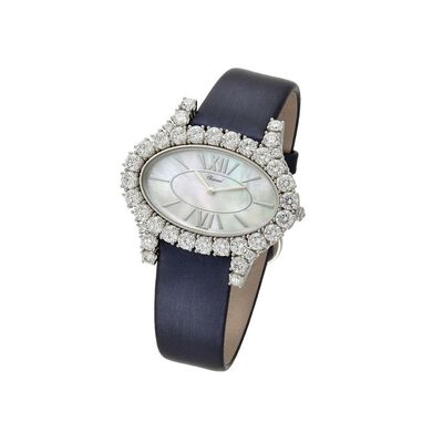 Chopard L'Heure Diamant Oval Ladies Watch 13A376-1002 (black, arb1469)