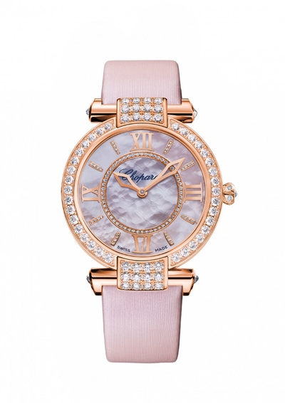Chopard Imperiale Mother-of-Pearl Dial Ladies Watch - Model No. 384242-5006 (blue, arb1667)
