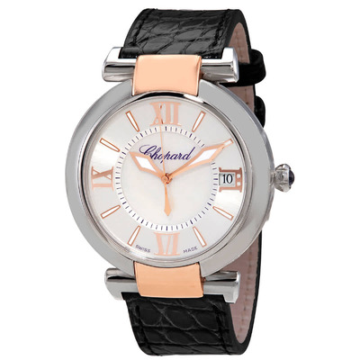 Chopard Imperiale Mens Automatic Watch, Mother of Pearl Dial, Article No. 388531-6005 (black, arb1676)