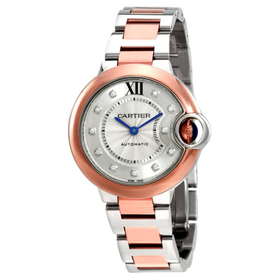 Cartier Ballon Bleu Silver Dial Ladies Watch W3BB0006 (blue, arb1972)