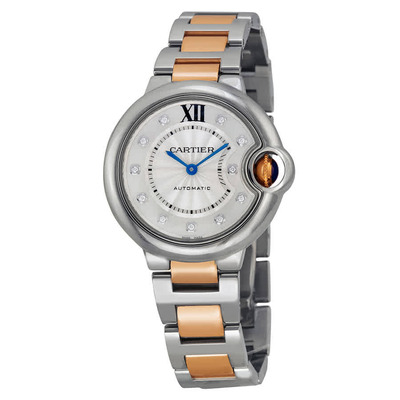 Cartier Ballon Bleu Silver Dial Ladies Watch WE902061 (blue, arb2244)