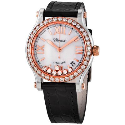 Chopard Happy Sport Automatic Ladies Watch (278559-6006) (black, arb2849)