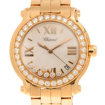 Chopard Happy Sport Ladies Watch Rose Gold (Art. No. 277481-5002) (arb1952)