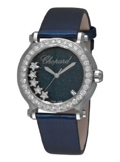 Chopard Happy Anniversary Ladies Watch Model 278475-3021 (blue, arb2820)