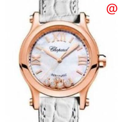 Chopard Happy Sport Automatic White Dial Ladies Watch 278493 278493 5009 (arb2826)