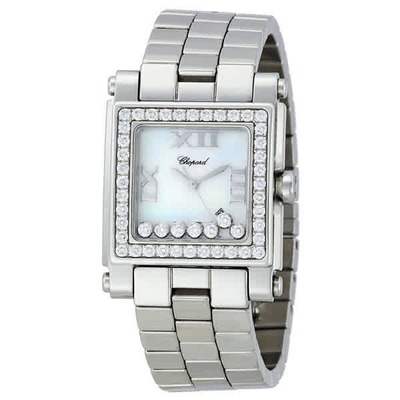 Chopard Happy Sport Square Ladies Watch 278505-0601 278505-2001 (blue, arb2829)