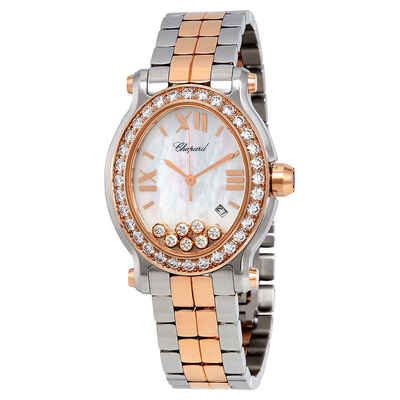 Chopard Happy Sport Oval Diamond Watch - Art.No.278546-6004 27/8546-6004 (arb2838)