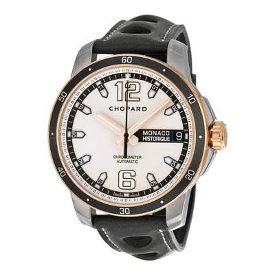 Chopard G.P.M.H Grey Dial Mens Watch, Item: 168568-9001 (black, arb2035)