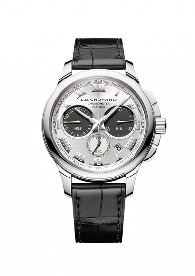 Chopard L.U.C. Chrono One 161928-1001 Silver Dial Men's Watch (black, arb2805)