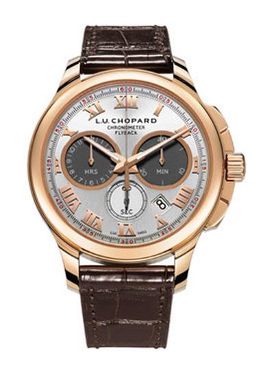 Chopard L.U.C. Chrono One Silver Dial Mens Watch 161928-5001 (brown, arb2806)