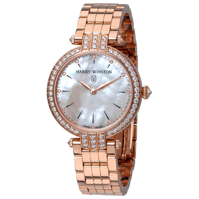 Harry Winston Premier Mother of Pearl Dial Ladies Watch prnqhm31rr003 (arb1904)