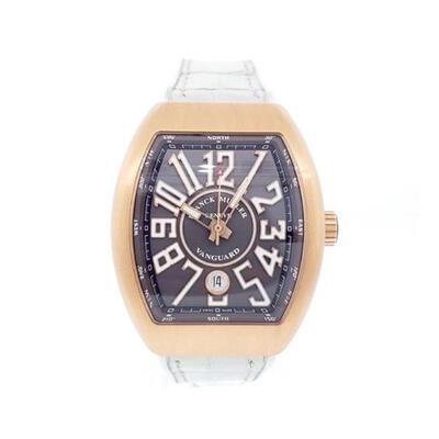 Pre-owned Franck Muller Vangurad Automatic Grey Dial Mens Watch, Articol: V 41 SC DT (arb20748)