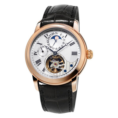 Frederique Constant Heart Beat FC-945MC4H9 18K Rose Gold Automatic Mens Watch (black, arb2156)