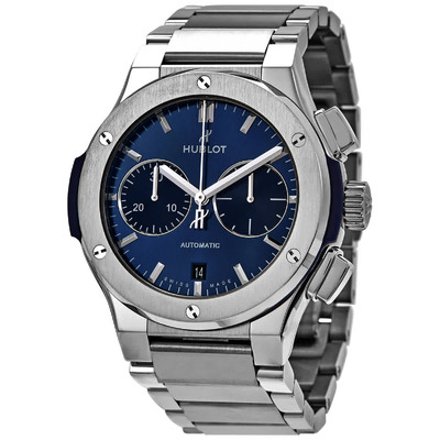 Hublot Classic Fusion Chronograph Automatic Mens Watch 520.NX.7170.NX (blue, arb3368)