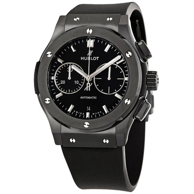 Hublot Classic Fusion Chronograph Automatic Mens Watch Model: 521.CM.1171.RX (black, arb3372)