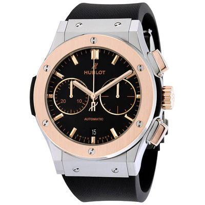 Hublot Classic Fusion Automatic Chronograph Mens Watch - Model: 521.NO.1181.RX (black, arb2162)