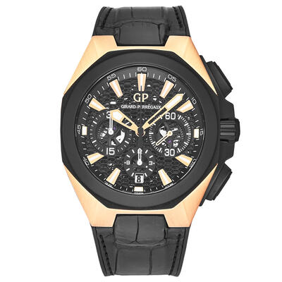 Girard-Perregaux Sea Hawk Chronograph Automatic Men's Watch - 49971-34-632-BB6C (black, arb14300)