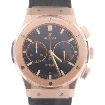 Hublot Classic Fusion Mat Black Dial Automatic Mens Chronograph Watch 521.OX.1181.LR (black, arb2175)