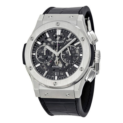 Hublot Classic Fusion Automatic Skeleton Dial Mens Watch 525NX0170LR 525.NX.0170.LR (black, arb2182)