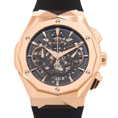 Hublot Classic Fusion Aerofusion Chronograph Orlinksi King Gold Automatic Mens Watch 525.OX.0180.RX.ORL18 (black, arb2188)