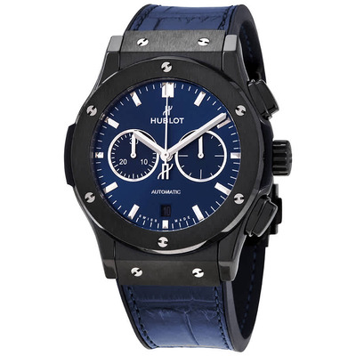 Hublot Classic Fusion Mens Chronograph Watch 541.cm.7170.lr, Blue Sunray Dial (black, arb2648)
