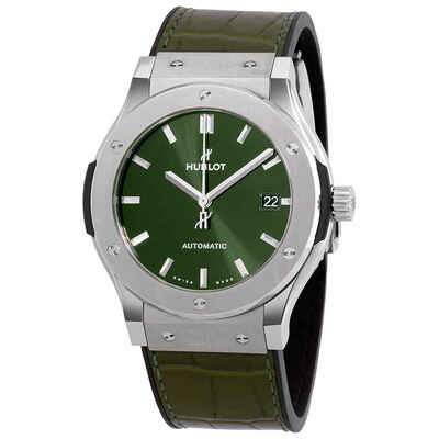 Hublot Classic Fusion Automatic Green Dial Mens Watch 511.NX.8970.LR (black, arb3348)