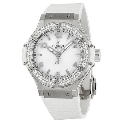 Hublot Big Bang Quartz Diamond White Dial Unisex Watch Model 361.SE.2010.RW 361.SE.2010.RW.1104 (white, arb1822)
