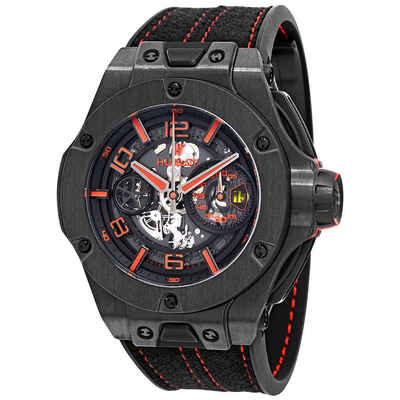 Hublot Big Bang Unico Ferrari Chronograph Automatic Mens Watch 402.qu.0114.wr 402.QU.0113.WR (black, arb1827)