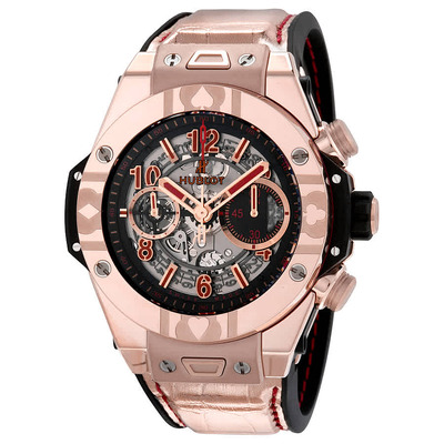 Hublot Big Bang Unico World Poker Tour King Gold Automatic Mens Watch 411.OX.1180.LR.WPT15 (arb1847)