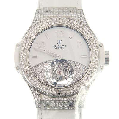 Hublot Calibre HUB6004 Tourbillon Hand Wind Mens Watch 345.SE.2010.LR.1704 (arb2507)
