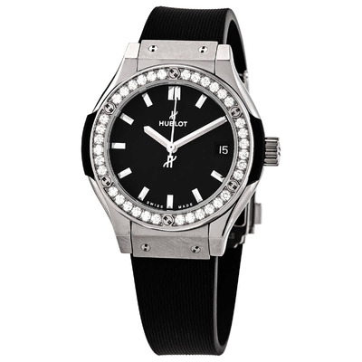 Hublot Classic Fusion Ladies Diamond Watch 581.nx.1171.rx.1104 (black, arb1871)
