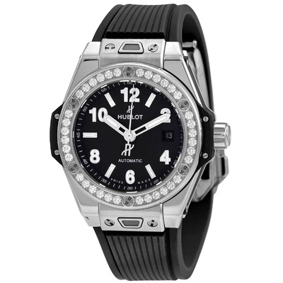 Hublot Big Bang Automatic Diamond Black Dial Ladies Watch 485.SX.1170.RX.1204 (black, arb3071)